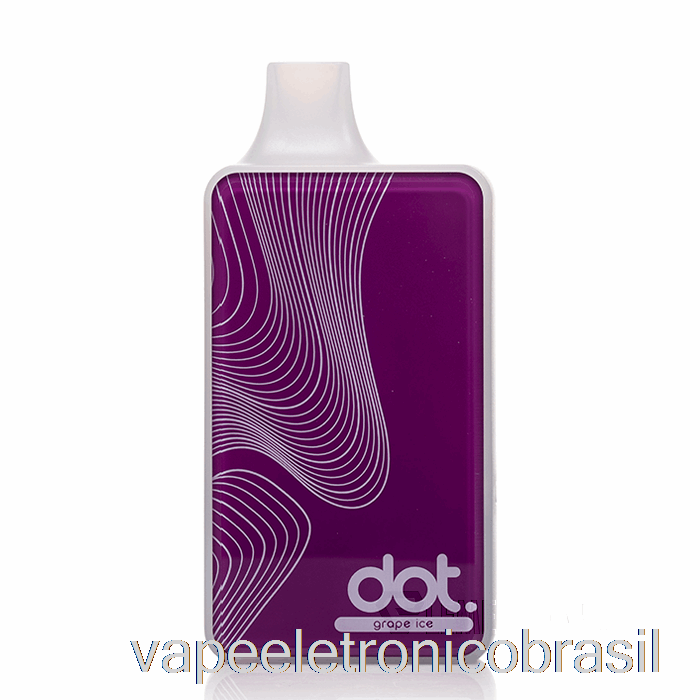 Vape Eletrônico Dotmod Dot V2 10000 Gelo De Uva Descartável